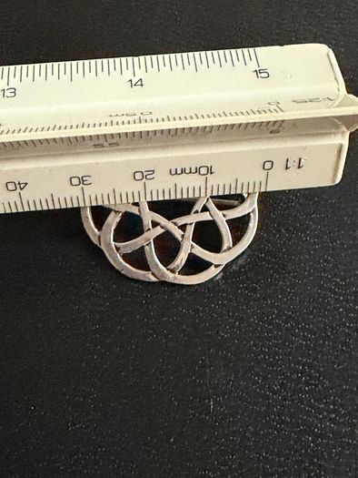 silver brooch