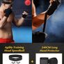 Hanging Punching Bag Set, Unfilled Boxing Bag with A Full Range of Accessories, Microfiber Leather Heavy Bag for Training Kickboxing Fitness MMA Grappling Muay Thai Karate Image 2
