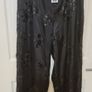 Nwt Satin Sequin Pants Size 14 Image 3