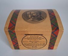 Antique Scottish Mauchline Trick Money Box