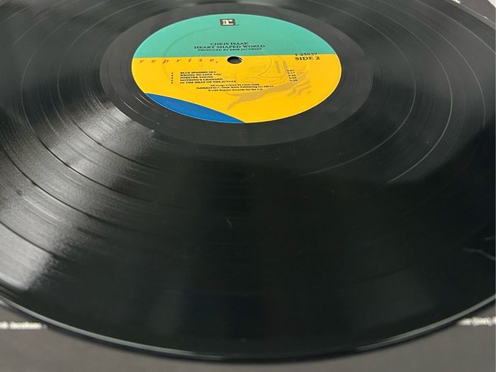 Chris Isaak Heart Shaped World 1989 Original US Pressing Promo Vinyl LP Wicked