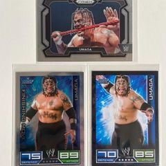 WWE Umaga trading cards lot