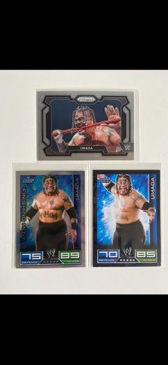 WWE Umaga trading cards lot