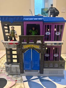 Batman DC Imaginext Batmobile, Gotham City Jail & Figures