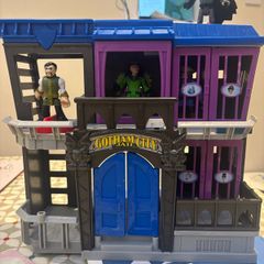 Batman DC Imaginext Batmobile, Gotham City Jail & Figures