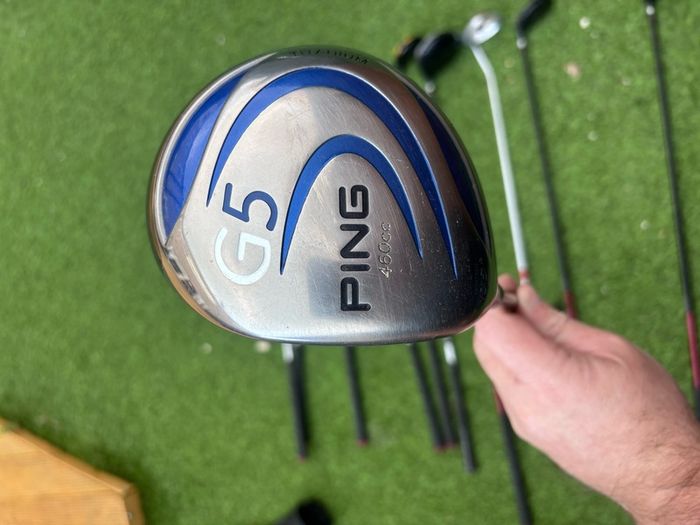 Golf Club Set Left Handed Used