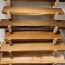 5-foot (1530mm) Solid Oak Hardwood Mantel Beam Image 7