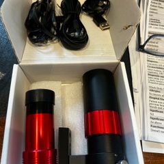 ZWO guidescope and ZWO planetary camera.