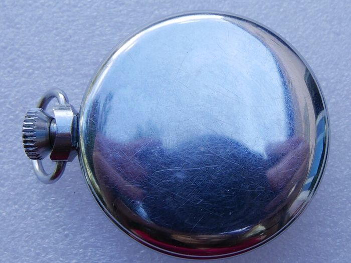 Vintage White Smiths Empire CASED CYLINDER POCKET WATCH (in working order)