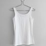 New Dunnes Stores White Stretch Vest Top Image 4