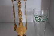 Ornamental Brass Mini Kitchen Utensils