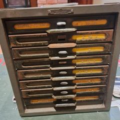 vintage filing cabinets