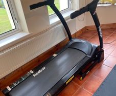Reebok ZR8 treadmill and gym equipment