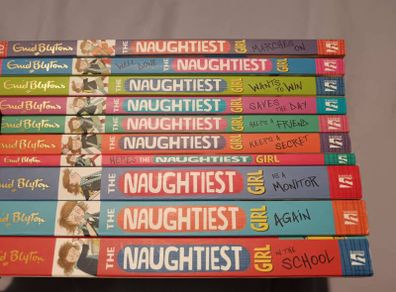 Enid blyton the naughtiest girl 10 books collection