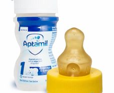 Aptamil First Infant Milk Ready to Feed 24 x 70ml + 24 SMA Sterile Teats
