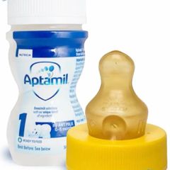 Aptamil First Infant Milk Ready to Feed 24 x 70ml + 24 SMA Sterile Teats