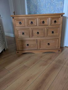 pine sideboard/merchant chest