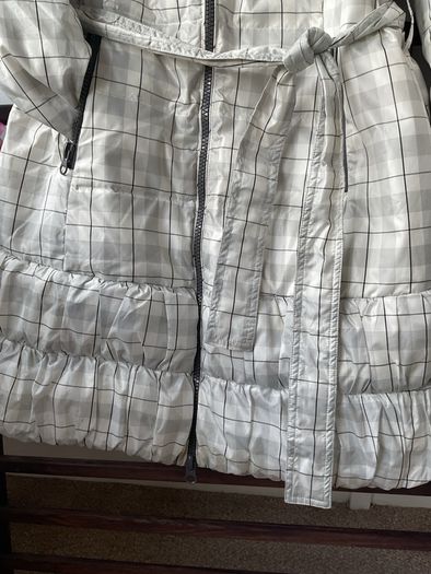 jacket Edina Ronay Feather & down jacket black & white size 12