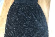 Occasion black backless number
