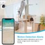 Wifi Camera, Baby Monitor Camera 1080P Smart Security Cameras for Dog, Pet Camera with App for Motion Tracking,Night Vision, Tilt Zoom,Works with Alexa Image 3