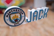 Man City Custom Name Plaque