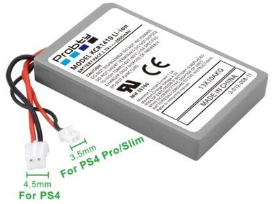 For Sony PS4 Wireless Controller 2000mAh Battery with Dual Connection (compatible with all PS4 controllers)