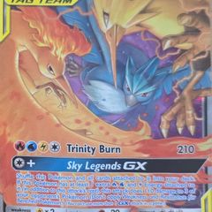 Pokemon Moltres & Zapdos & Articuno GX 44/68 Hidden Fates Ultra Rare Holo NM