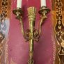 Pair of very nice and very old wall lights. Image 2