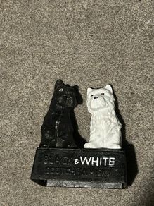 Black and White cast iron