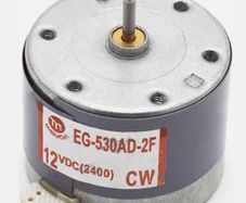 Tape Deck DC Motor EG-530AD-2F DC 12V 2400RPM, new, unopened.