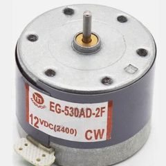 Tape Deck DC Motor EG-530AD-2F DC 12V 2400RPM, new, unopened.