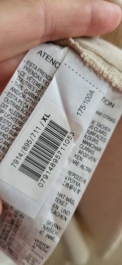 Zara Linen Midi Sz Xl (fit 12-14uk)