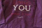 Girls stunning long sleeve top 6/9 mths