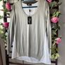 jumper Bnwt peruzzi jumper size 38 grey jumper with chiffon detail Image 4