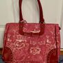 Brand New Pip Studio Designer Pink/Red Patterned Handbag Image 4
