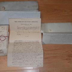 A Collection of Deeds & Correspondence Relating to Llands Formerly Owned By Robert Shaw MP Terenure Dublin Circa 1808-1882.