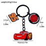 Disney Pixar Cars Lightning McQueen Keychain Kawaii Cartoon Figure Cosplay Bag Backpack Pendant Show The Love for The Cars IP Gift Image 2