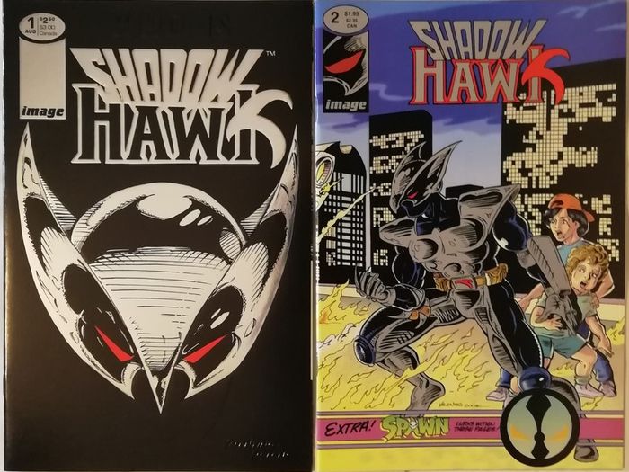 Shadowhawk Issues #1-4 Jim Valentino (1992) Image Comics