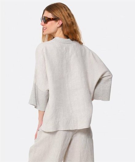Annette Gortz Linen Blouse Size Large