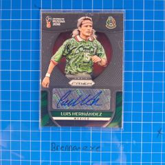 Autograph Luis Hernandez Mexico