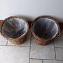 Weaved Plant Pots (2) Twigs Image 5