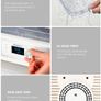 Household Food Processor Fast Food Dehydrator Stainless Steel Drying Machine Electric Air Dryer Drying Fruit Meat Fruit Image 6