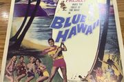 Rare Genuine Elvis Memorabilia , Poster from his film - Blue  Hawaii