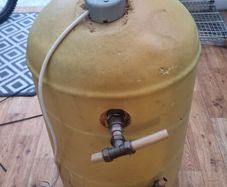 insulated copper cylinder