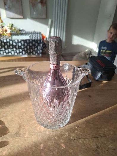 crystal Champagne holder