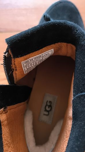 UGG Suede Shoes women, Black , new without tags , size 36