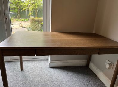 IKEA LISABO Desk Ash Veneer 140x75cm