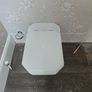 4 traditional style white ceramic toilets available for sale. Image 4