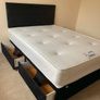 New Stylish single ,Double 4ft, 4ft6, King 5ft And 6ft Superking Sizes Divan Beds Instock. Drawers And Optional Tufted Mattresses Available. Free Delivery Image 4