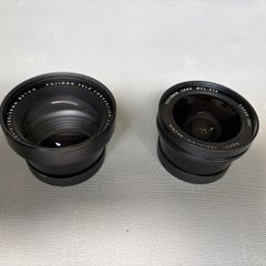 Fuji X100 conversion lenses.